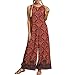 Produktbild Damen Breites Bein Baggy Jumpsuit Yogogo Boho Ärmellos Overall Hose Sommer Bodycon Kurzer Strampler Bodysuit Lose Harem Playsuits Flare Pants Sexy 3/4 Sport Workout Slim Fit Leggins Dünne Sporthose