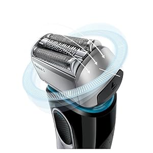 Braun Series 5 Electric Shaver With Precision Trimmer & Clean & Charge Station, Wet & Dry, 100% Waterproof, UK 2 Pin… - Image 2