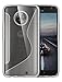 Produktbild Moto X4 Hülle,Maifield Slim Weich Stoßfest Hülle mit Kohlefaser-Textur Protective Soft TPU Silikon Hülle Case für Moto X4 (Klar)