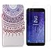 Produktbild Samsung Galaxy S7 Edge Hülle Traumfänger PU Leder Magnetverschluss Ständer Flip Brieftasche Schutzhülle Handyhülle Mit Kartenfach Für Samsung Galaxy S7 Edge Mit zwei gehärtetem Glas-Displayschutzfolie