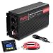 Produktbild Hifeel Spannungswandler 2500 5000 Watt 12V 230V Reiner Sinus Wechselrichter Inverter mit 3 Meter Fernbedienung und Kabel