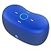 Produktbild Mobiler Bluetooth Lautsprecher - DOSS SoundBox xs Portabler Mini Bluetooth 4.0 Lautsprecher mit Eingebautem Mikrofon & Sensitive-Touch Wireless Speakers mit reinem Bass für iPhone, iPad, Samsung, Nexus, HTC und andere Android Geräte (Blau)