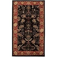 Rugs With Flair Ziegler Arak Heavy Oriental Tradicional clásico Dibujo Persa Azul óxido Alfombra de 6 tamaños