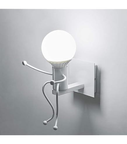 Lampara De Pared Aplique De Pared Berni E27 LED 3w Nu00edquel