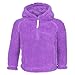 Trespass Baby Girls Little Lamb Half Zip Fleece Jumper (18/24 Months) (Cassis)