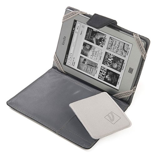 Tucano Lato, Schutzhülle universal für eReader 15,2 cm (6 Zoll) mit Magnetverschluss, schwarz - 4