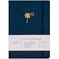Yop & Tom Dandelion Dotted Notebook - With Extra Thick 160 GSM Paper and Grid Guide - Bullet Grid Journal - Midnight Blue