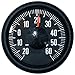 Produktbild Auto KFZ Bimetall Thermometer justierbar Magnet Halter RICHTER / HR Art. 3516