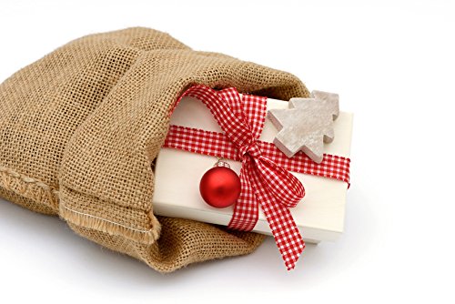 5 Stück Jutesäcke 60cm x 110cm Kartoffelsack Getreidesack Sack 50kg fassend - 4