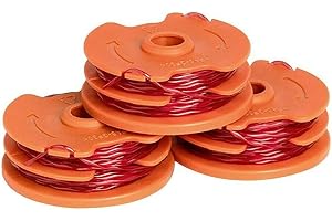 Chuancheng 3Pcs Spool Line WX100 For McGregor MET6032 MET4530 MET3525 Worx WG119E Strimmer
