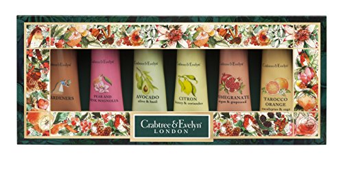 Crabtree & Evelyn Botanicals Hand Therapy Sampler Gift Set 25 g - Pack of 6