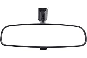 REMINNBOR Espejo retrovisor | Espejo retrovisor interior 76400-SDA-A03 76400-SDA-A01 Apto para Acc-ord Civic CR-Z - Espejo retrovisor de gran angular con clip para eliminar puntos ciegos