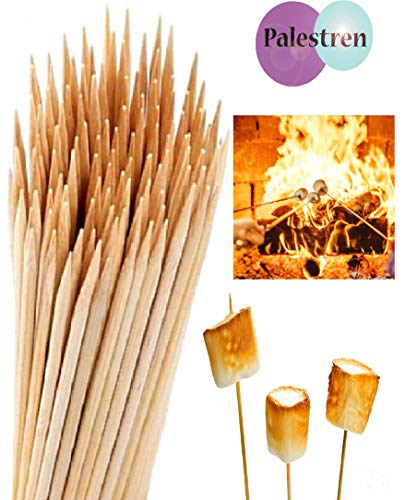 Palestren - Palillos de bambú (240 unidades, 30 cm)
