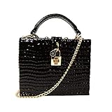 Stil und Ausstattung: Diese Abendtasche hat einen Schlangenprint.Luxuriöser Look, abnehmbarer Schultergurt, drei Tragevarianten, Clutch / Handtasche / Schulter, Anlass: Party, Bankett, Hochzeit, Meeting, Nachtclub.