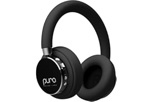Puro Sound Labs BT2200-Plus Volume Limited Kids’ Bluetooth Headphones – Safer Headphones for Kids – Studio-Grade Audio Quality & Noise Isolation (Black)