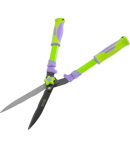 Fiskars Solid Hedge Shears HS21, Bush And Hedge Trimming, Length 59cm