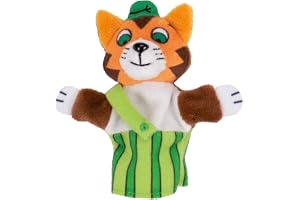 Trötsch Pettersson und Findus Plüsch-Fingerpuppe Findus: Fingerspielpuppe Plüschfigur