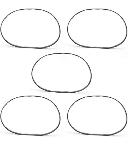 Leloo Lcuihong-Belt Timing Courroies en Caoutchouc en Caoutchouc de Boucle fermée, périmètre 222-531mm, Ceinture de chronométrage HTD3M, Largeur 15mm Matériaux durables