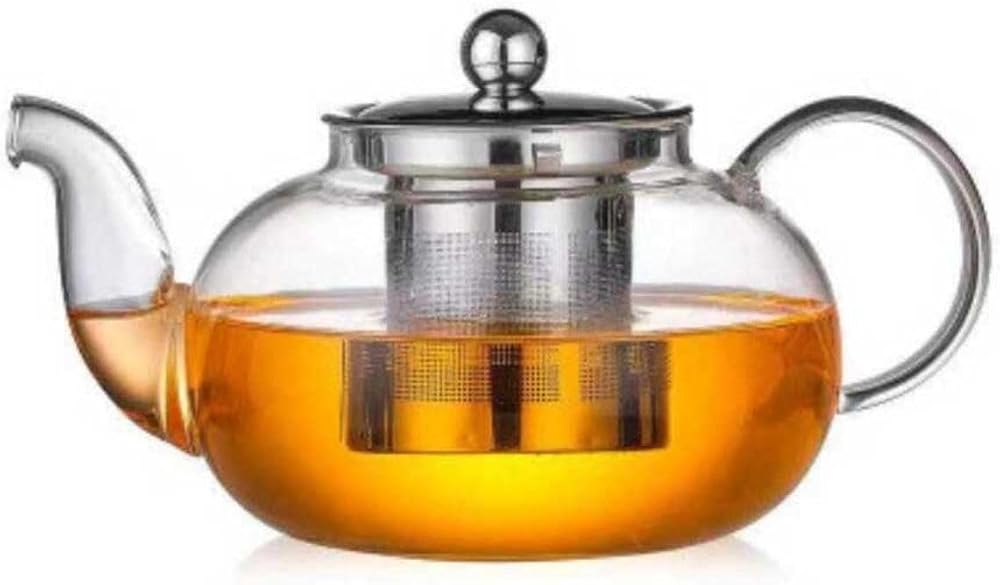 Epinox Coffee Tools Borosilikat Cam Demlik 400 Ml - Çelik Süzgeç (Cd-400M)