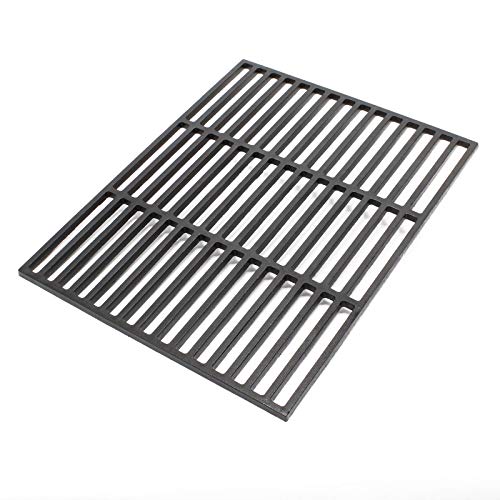 spécifications Grille de barbecue en fonte Carrée 45 x 35 cm Massive Barbecue à charbon de bois/à gaz