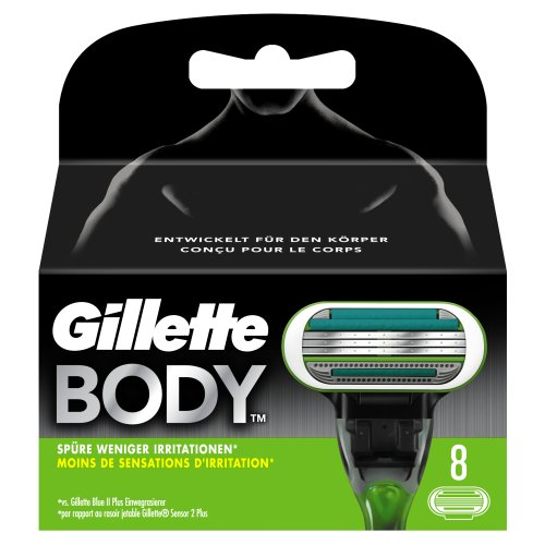 Preisvergleich Produktbild Gillette Body Rasierklingen, 8 Stück