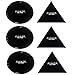 Produktbild FIXATE GEL PADS, (6er Pack) Sticky Anti-Rutsch-GEL Pads - kann auf Glas, Spiegel, Whiteboards, Metall, Küchenschränke oder Fliesen, Auto GPS und vieles mehr