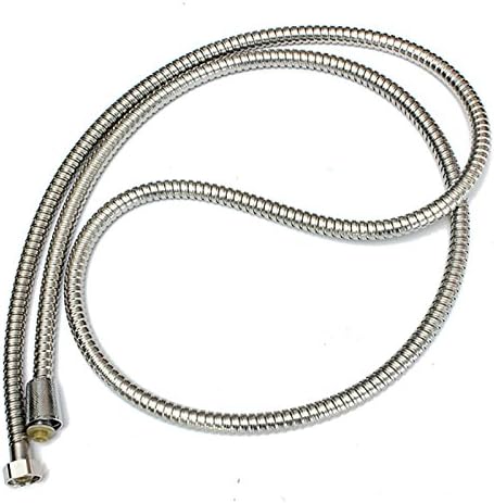 Sieyes 2m Anti-Explosion Leakproof Anti-Kink Flexible Stainless Steel Shower Hose With Solid Brass Connector(6.5Feet / 78.7Inch)