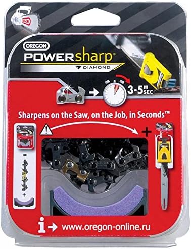 14" PowerSharp Chainsaw Chain &amp; Sharpening Stone Will Fit Solo Models Listed