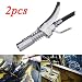 Produktbild 2PCS G-Kupplung G Coupler für Fettpresse - Spezial Mundstück Kupplung für Kegel-Schmiernippel - Leichtes An- und Ausziehen - Aufenthalte auf - Schmier geht in, Nicht auf der Maschine.
