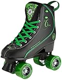 KRF Getty patines de ruedas, Retro, negro/verde, 36