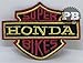 Produktbild # 2165 Honda Super Bikes Logo Eisen nähen auf bestickt Patch