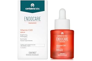Cantabria Labs – Endocare Radiance Vitamin C20 Serum – 30 ml – Sérum Antioxidante con Vitamina C Pura – Reduce los Signos del Fotoenvejecimiento