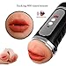Produktbild Pocket Pussy Male Masturbator Cup Vibrierende Masturbation Oral Wiederaufladbare Realistische Vagina Mund Zunge Blow Job Saugen Stroker Sex Pussy Deluxe Sex Männer mit Vibrationen Sexy