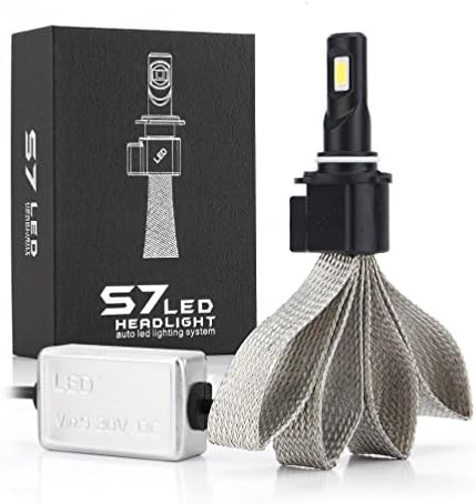 Car Light,Ourmall 9006 Car LED Headlight Light Bulb Kit Set Conversion White 60W 6400LM 6000K,360° Beam Angle