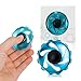 Produktbild Aluminium Hand Spinner Rund Spielzeug Stresslöser Konzentration Angst Stress Kinder - Erwachsene - Geschenk Box Design Blau