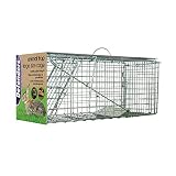 Trampa humana fácil de instalar para conejos, gatos y fauna silvestre de tamaño similar, apta para uso en interiores y exteriores
