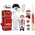 SNC SPORTS Grand Edition (Genius) VK-18 Virat Kohli Complete Cricket Kit – Size 4 | Perfect for Young Champions (8-10 Years)