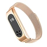 Banda de reemplazo para Xiaomi Mi Band 2 --- Ajuste perfecto con el corchete del metal para Xiaomi mi band 2 (el perseguidor no se incluye).