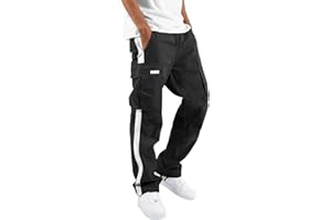 EODJXIO Pantaloni Mimetici Elasticizzati Uomo Uomo Cargo 3XL Pantaloni da Lavoro Cotone Pantaloni da Jogging alla Moda da Uomo Pantaloni Sportivi Pantaloni Cargo in Cotone Casual Pantaloni Sportivi d