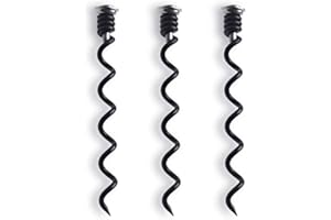 KAYCROWN Idealer Ersatz-Korkenzieher - Spirale/Wurm für Vertical und BestUtensils, Weinflaschenöffner, stahl, 3er-Pack