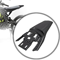 Motorfiets voorste nummerplaat, ABS Mat Black Dirt Bike Number Plaat