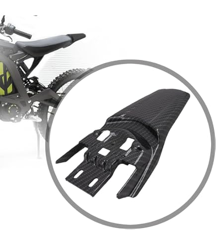 Sur Ron Rear Cushion Fender – Carbon Fiber Mud Guard For Light Bee X/S & Segway X260/X160