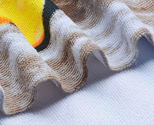 Sinland bedruckt Badetuch weichem Microfaser Pool Handtuch 70cm x 140cm - 5