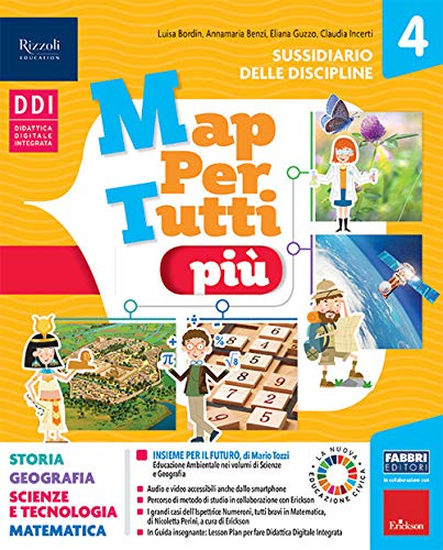 MapPerTutti Classe 4 antropologico Per la Scuola elementare Con ebook Con espansione online (Vol 1)