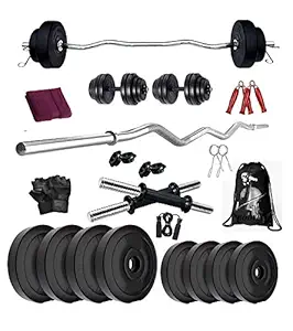 BODYFIT Home Gym Weight Lifting Dumbbells Exercise Set Combo.