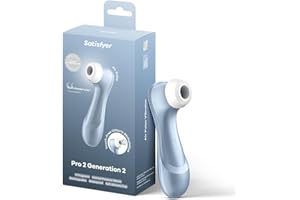 Satisfyer Pro 2 Succionador Clítoris Vibrador | Estimulación silenciosa y potente | Regalo de Juguete sexual para Mujer | Juguete sexual Consolador | Vibrador Ondas de Presión