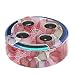 Produktbild Fintie Amazon Echo Dot Hülle (nur für Echo Dot 2. Generation geeignet), Premium Kunstleder Schutzhülle Case Cover Tasche für Amazon All-New Echo Dot (2nd Generation), Traumblüten
