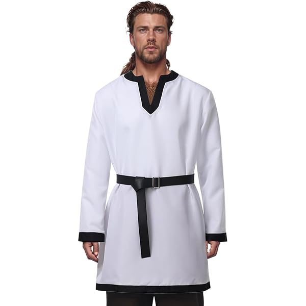 Túnica Medieval Para Halloween – Camisa De Época Con Cordones, Disfraz De Chaleco Para Cosplay Y Fiestas Temáticas