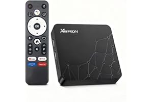 RUPA Android TV Box 14.0, 2025 8K Android Box 2nd Gen mit RAM 2 Go ROM 32 Go WiFi6 Enternet 10/100M Bluetooth 5.0 USB3.0 Soporte 3D HD 8K Boitier TV Android