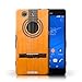 Produktbild Gedruckt Schutzkoffer Schutzhüllen / Hülle für Sony Xperia Z3 Compact / Holz Akustische Muster / Gitarre Kollektion